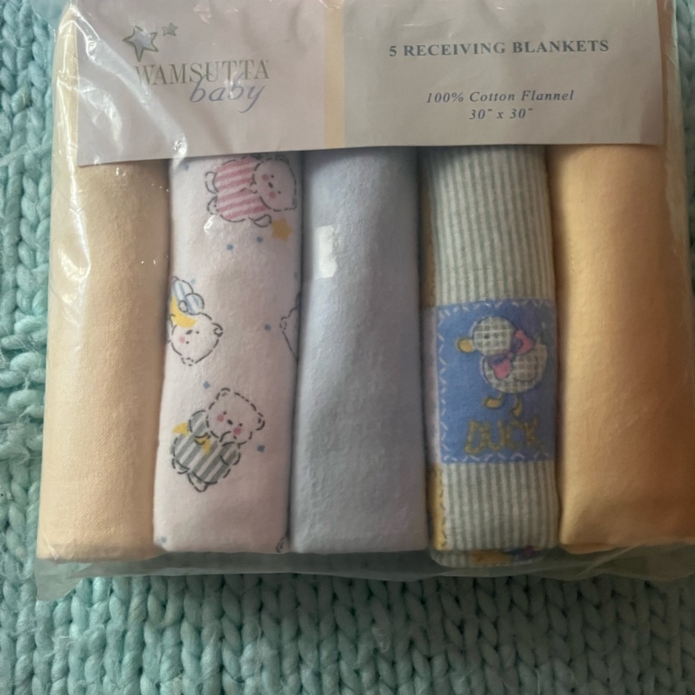 Wamsutta Baby Receiving Blankets
